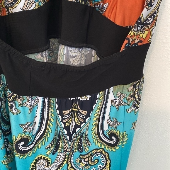 123 stunning rope neck maxi dress medium - Picture 8 of 10